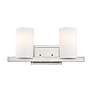 3_Astoria 2-Light 7.5-in Brushed Nickel Cylinder Vanity Light more views