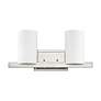 4_Astoria 2-Light 7.5-in Brushed Nickel Cylinder Vanity Light more views