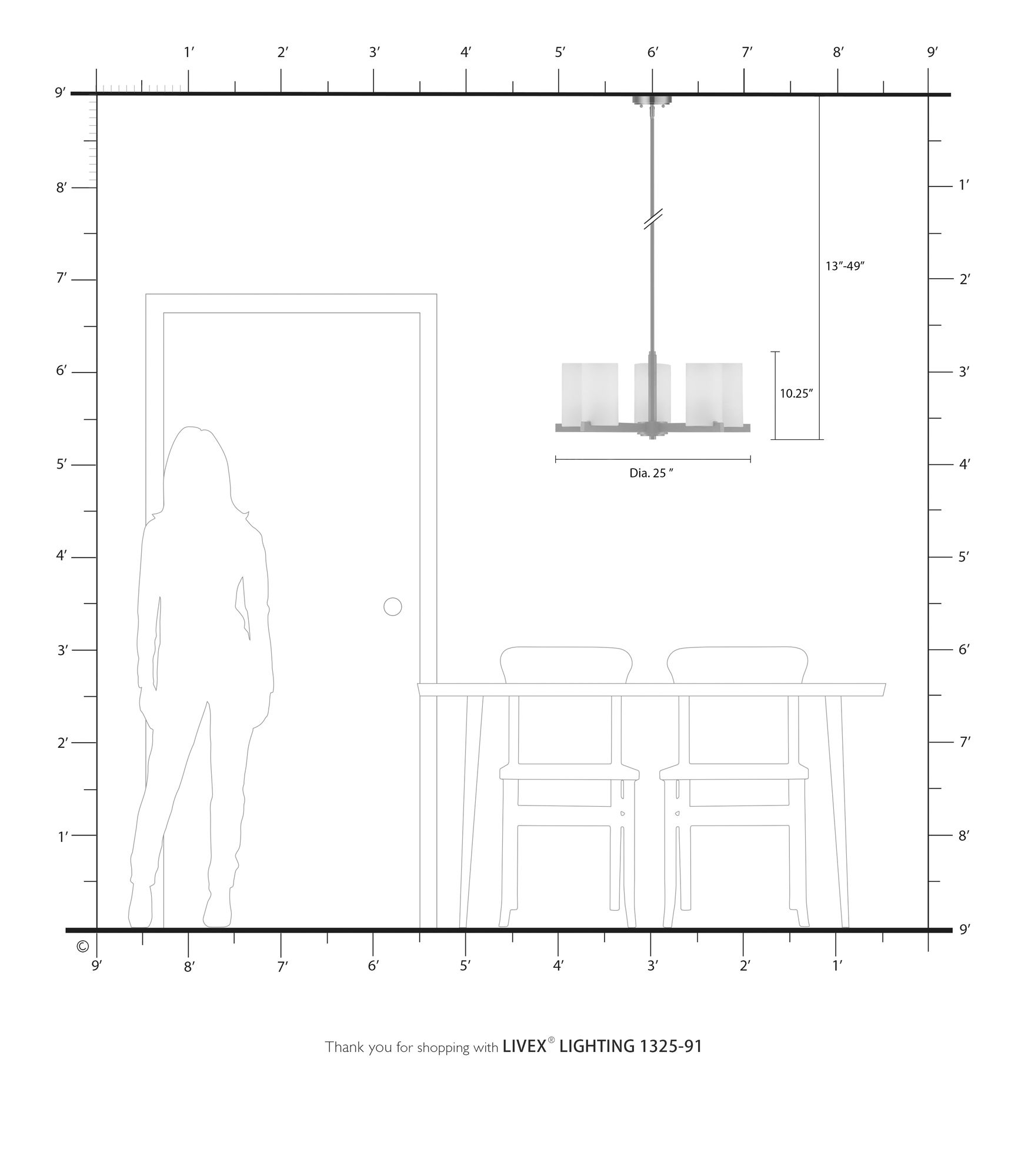 Astoria 25-in 5-Light Brushed Nickel Shaded Chandelier