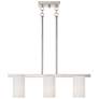 2_Astoria 3 Light Brushed Nickel Chandelier