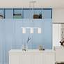 7_Astoria 3 Light Brushed Nickel Chandelier more views