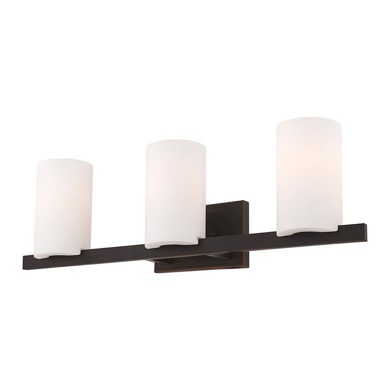 Image 7 Astoria 3-Light Olde Bronze Vanity Light more views