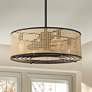 1_Astoria 4-Light Fan D'Lier in Matte Black