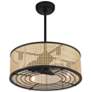 5_Astoria 4-Light Fan D'Lier in Matte Black more views