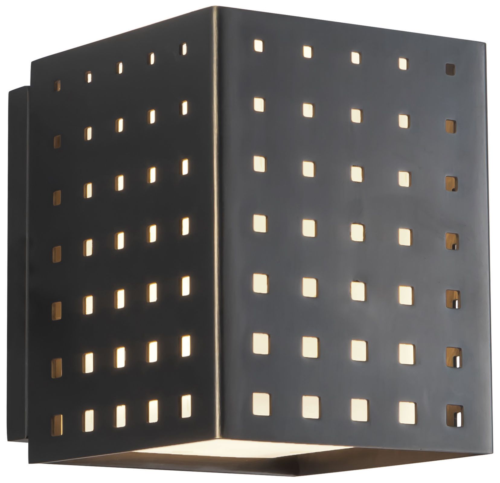 Astoria 5-in Urban Bronze dimmable LED Wall Sconce