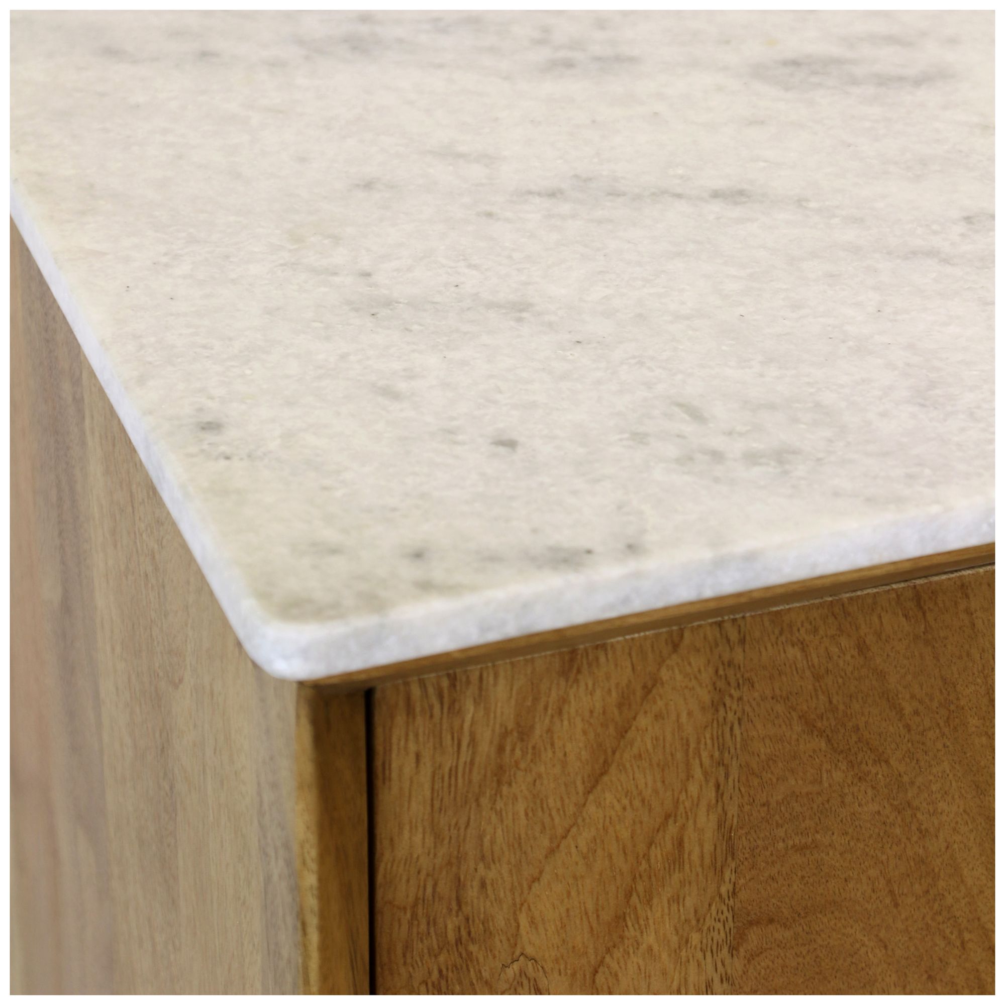 Image 3 Astoria 68 x 38 Light Tobacco, Brass, White Sideboard more views