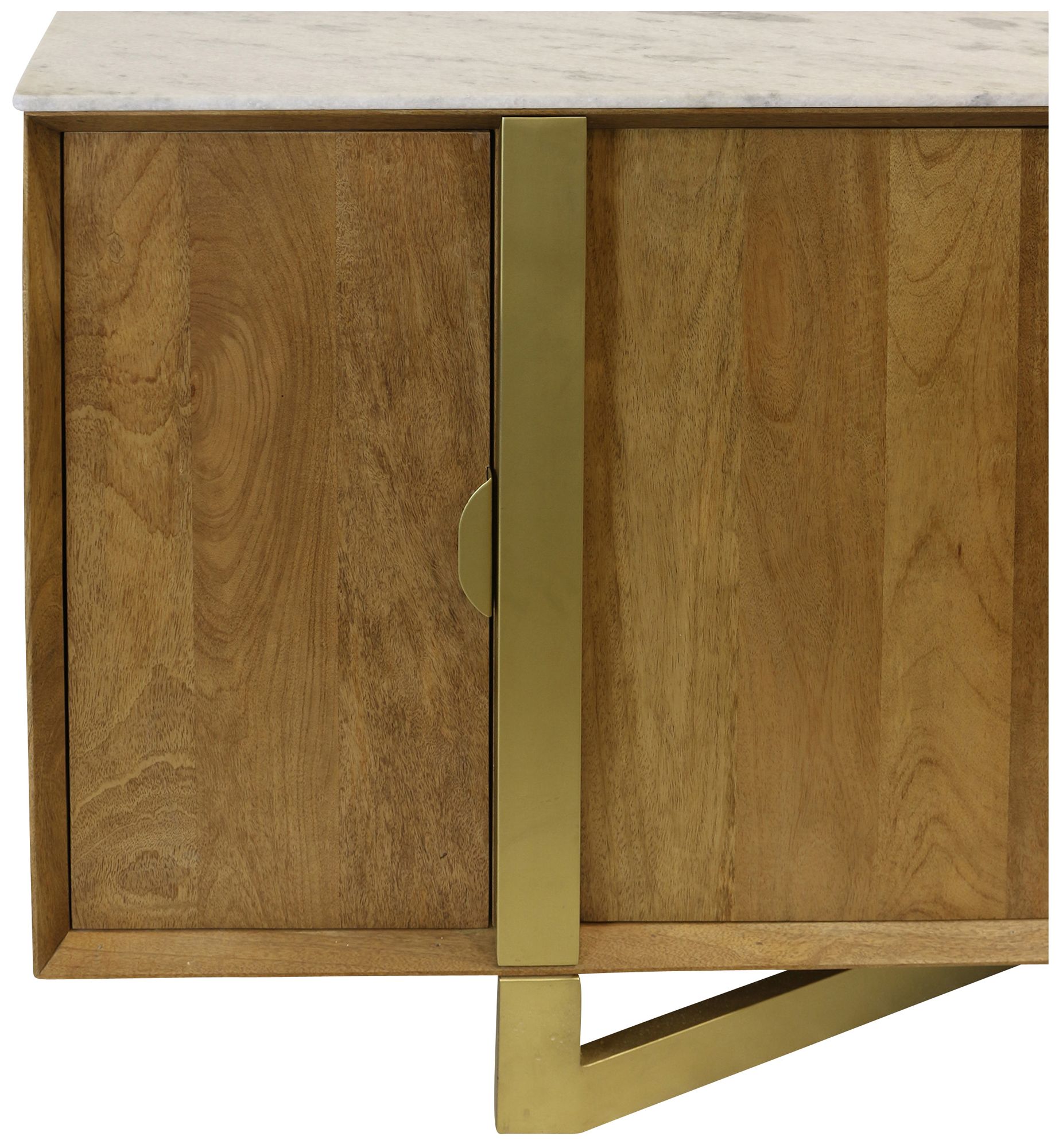 Image 4 Astoria 68 x 38 Light Tobacco, Brass, White Sideboard more views