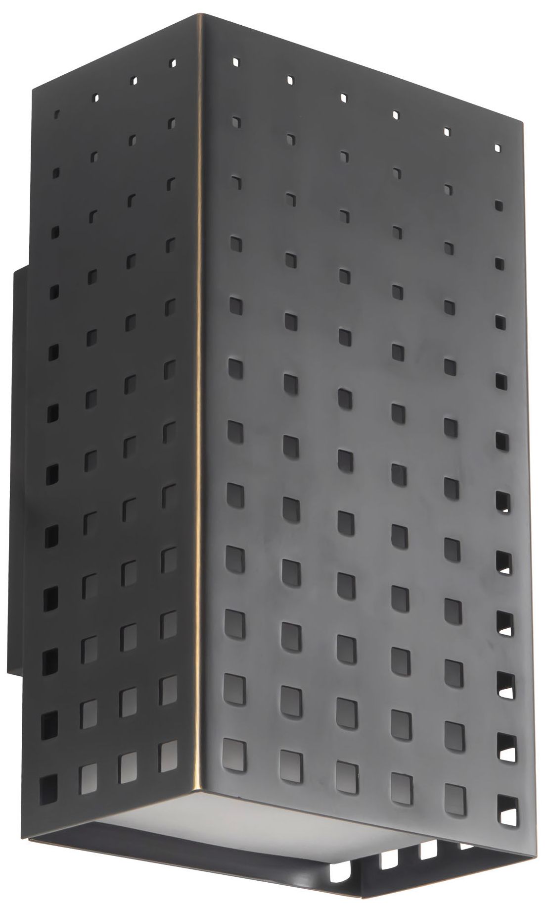 Image 3 Astoria 9-in Urban Bronze dimmable LED Wall Sconce more views