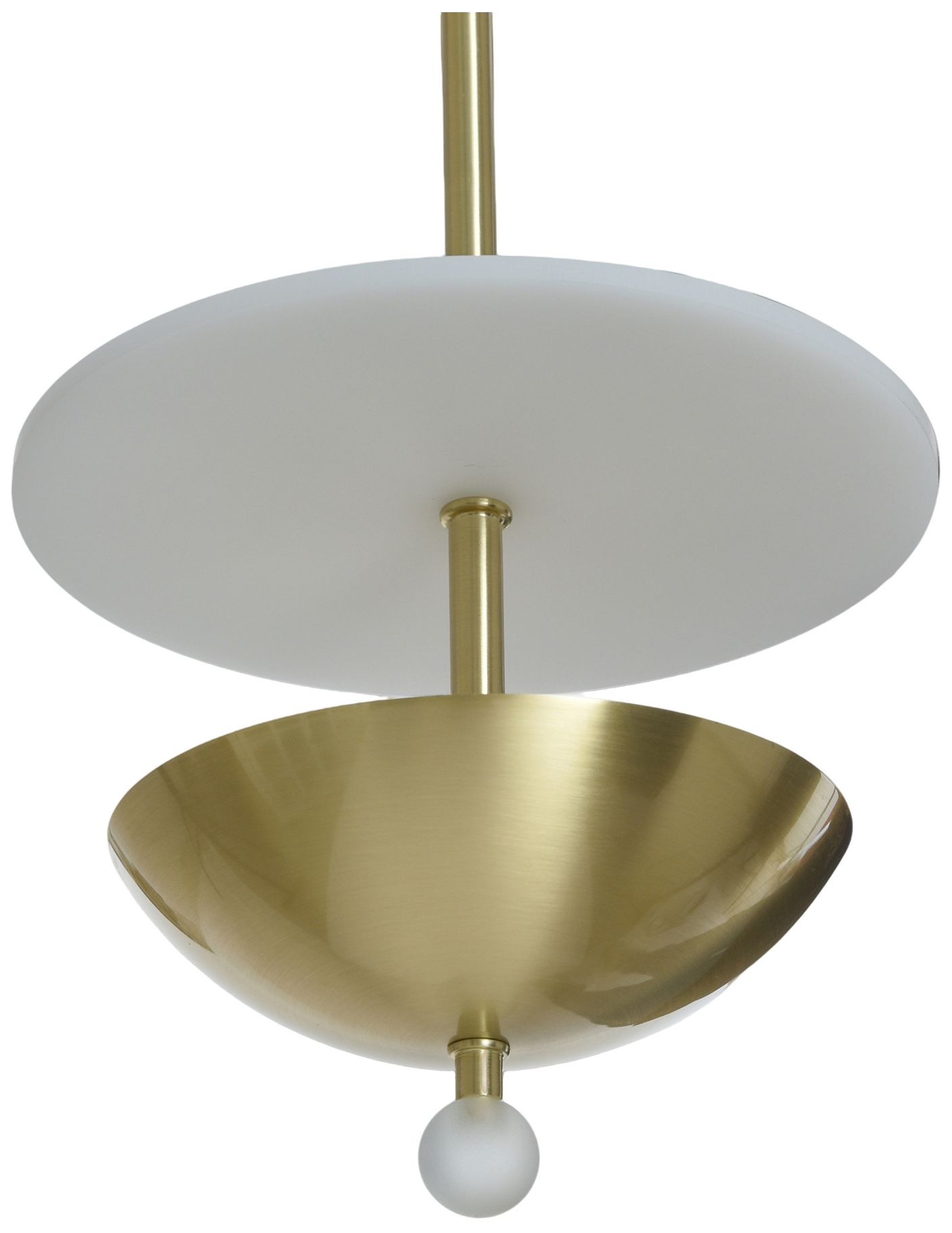 Image 4 Astra 19" High Brass & Bronze Sconce more views