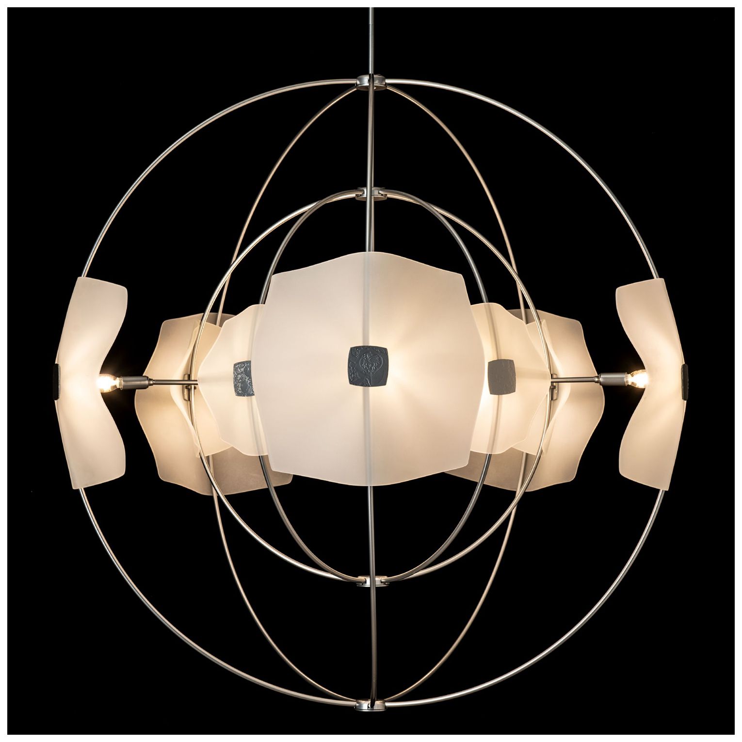 Astra 49.5" Wide 10-Light Sterling Chandelier