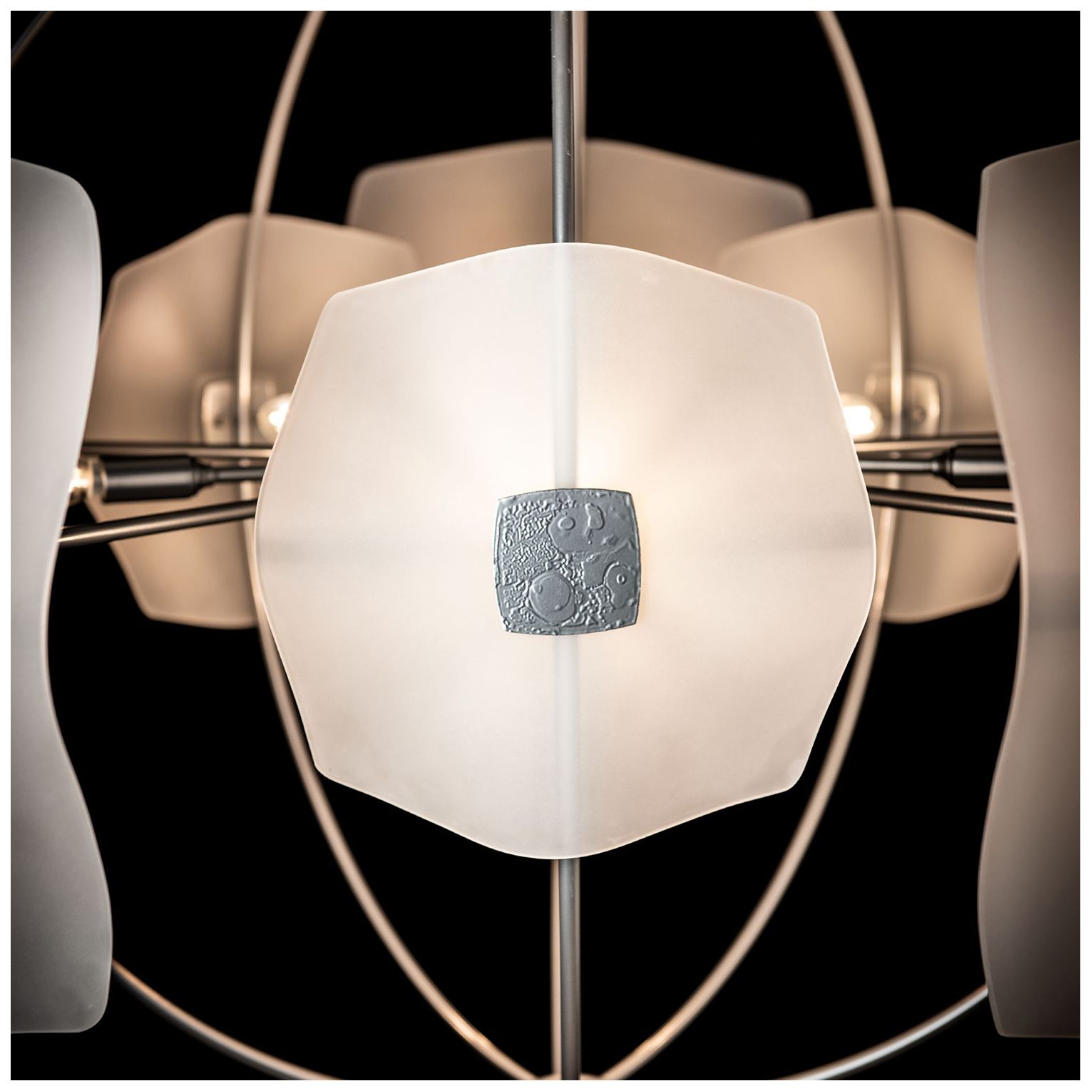 Astra 49.5" Wide 10-Light Sterling Chandelier