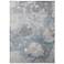 Astra Abstract Indoor Blue Area Rug 39L3F 1'-8" x 2'-10"