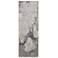 Astra Abstract Indoor Gray Area Rug 39L3F 2'-10" x 7'-10"