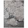 Astra Abstract Indoor Gray Area Rug 39L3F 3'-11" x 6'