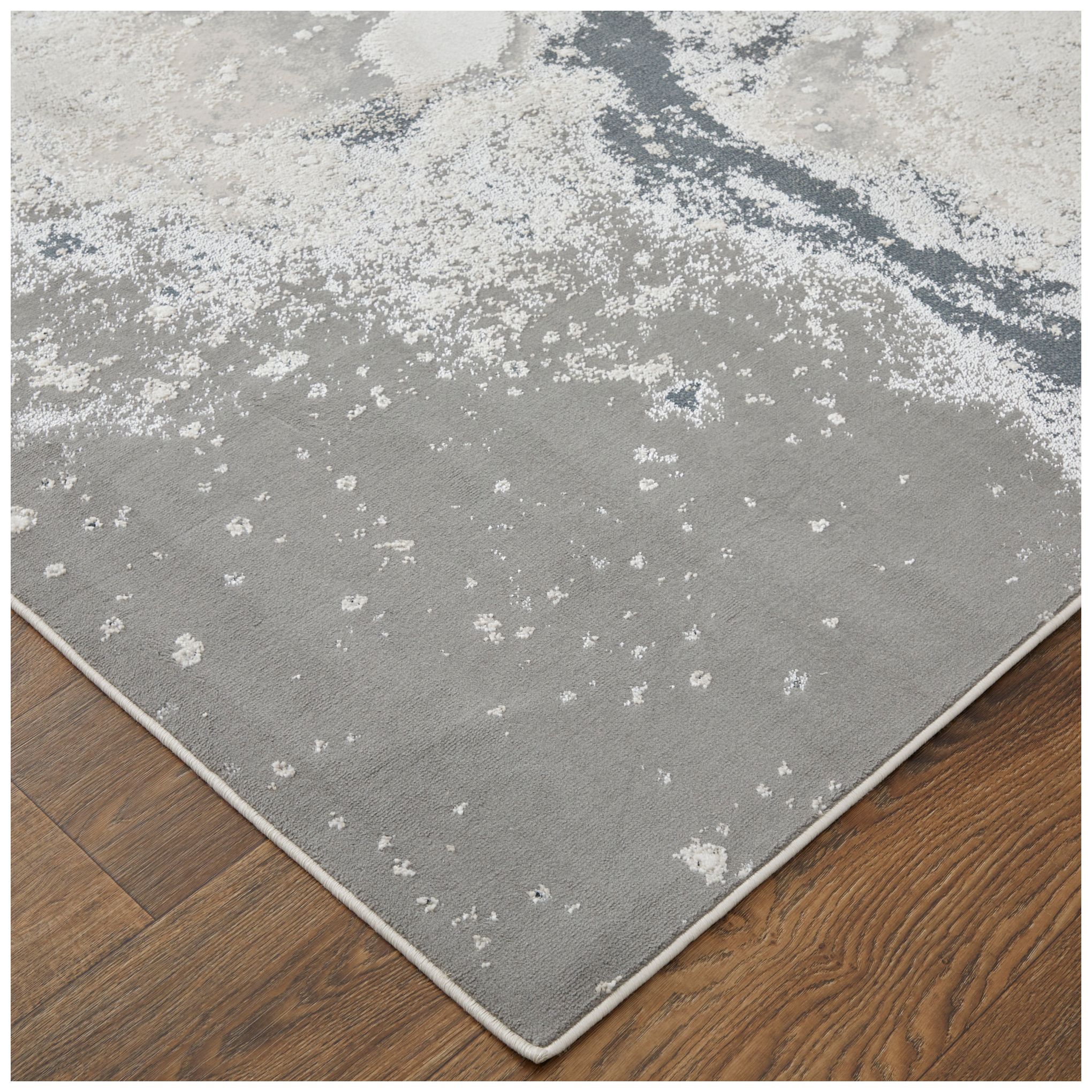 Image 3 Astra Abstract Indoor Gray Area Rug 39L3F 8' x 10' more views