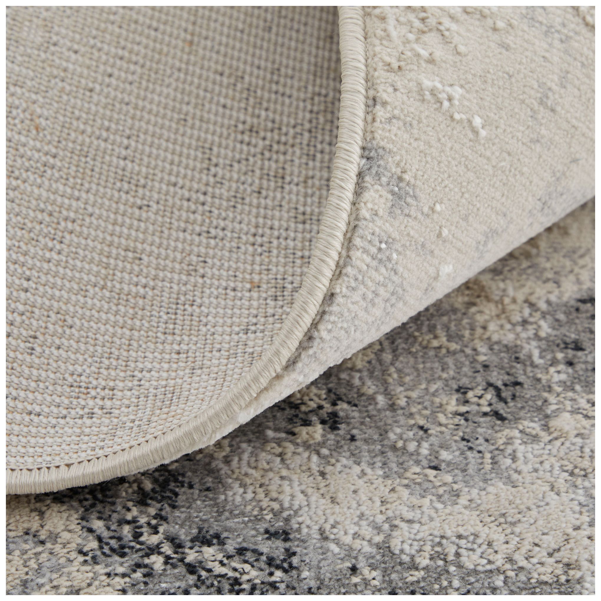 Image 7 Astra Abstract Indoor Gray Area Rug 39L3F 8' x 10' more views