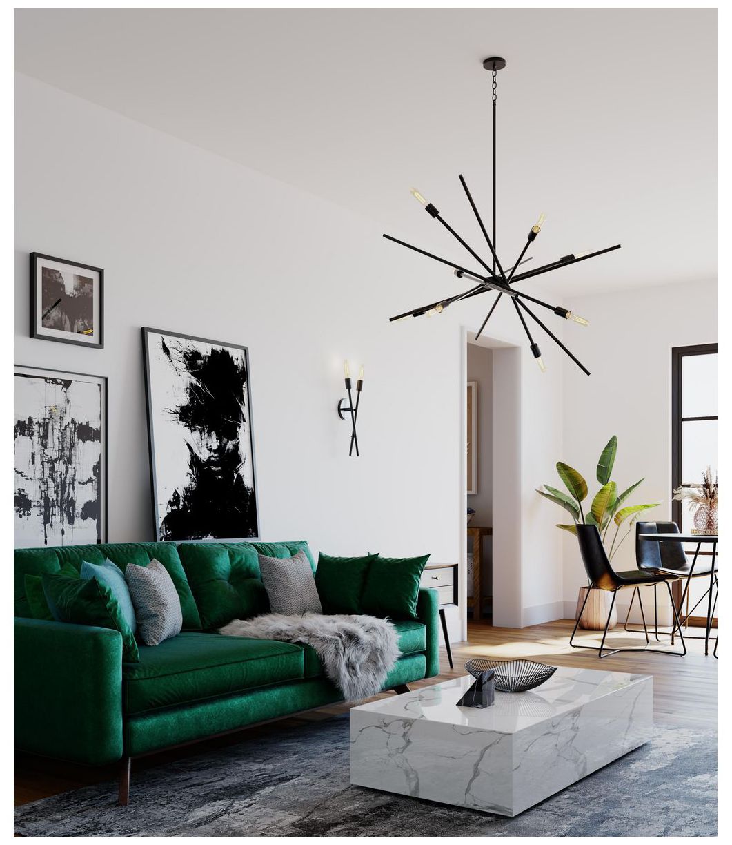 Image 3 Astra Collection Eight-Light Chandelier Light more views