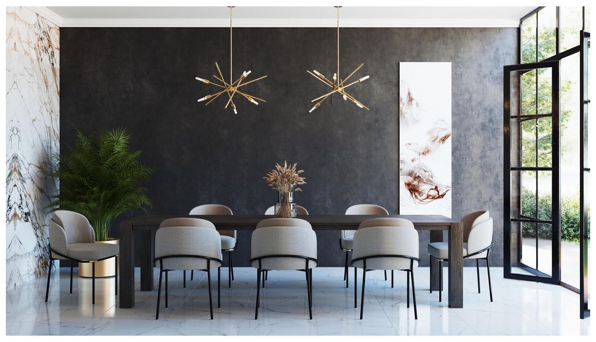 Image 2 Astra Collection Six-Light Chandelier Light more views
