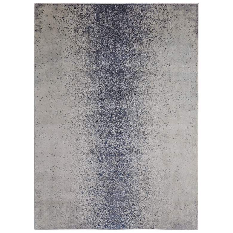 Image 1 Astra Transitional Abstract Soft Indoor Blue Area Rug 39L2F