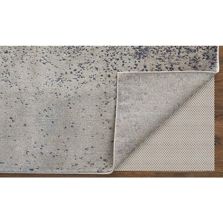 Image 4 Astra Transitional Abstract Soft Indoor Blue Area Rug 39L2F more views
