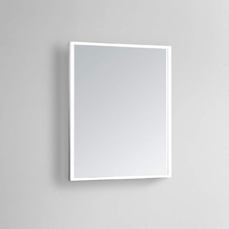 Image 1 Astral 24" x 32" Rectangular LED Lighted Vanity Wall Mirror