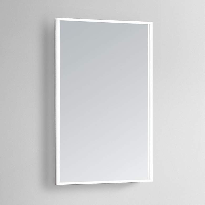 Image 1 Astral 28" x 48" Rectangular LED Lighted Vanity Wall Mirror