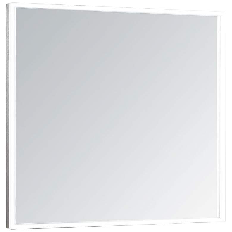 Image 2 Astral 36" Square LED Lighted Bathroom Vanity Wall Mirror