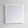 Astral 36" Square LED Lighted Bathroom Vanity Wall Mirror