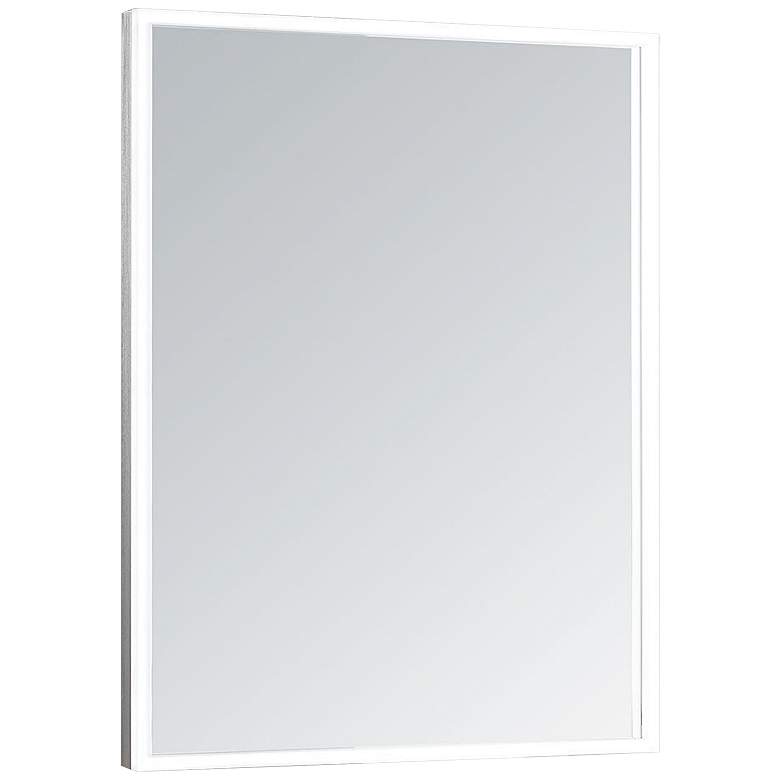 Image 2 Astral 40" Square LED Lighted Bathroom Vanity Wall Mirror