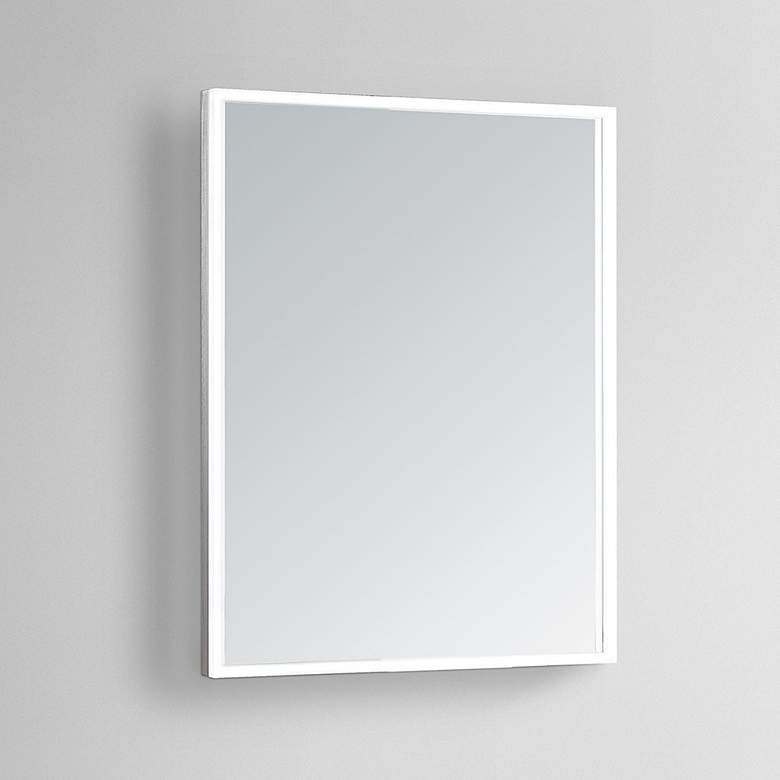 Image 1 Astral 40" Square LED Lighted Bathroom Vanity Wall Mirror
