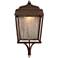 Astrapia II LED 19"H Rubbed Sienna Outdoor Wall Light