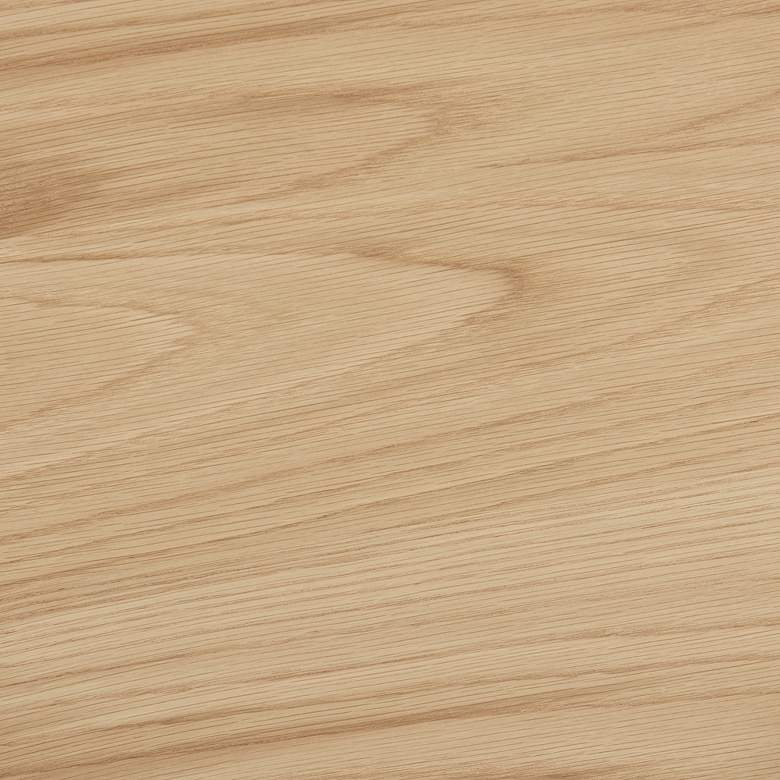 Image 3 Astrid 19 3/4" Wide American Natural White Oak Side Table more views