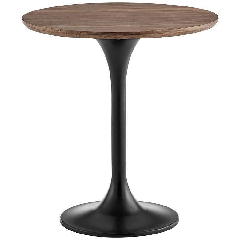 Image 1 Astrid 19 3/4" Wide American Walnut Side Table
