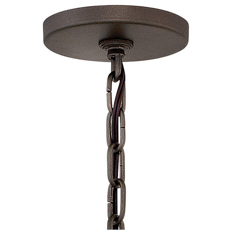 Image 5 Astrid 20" Wide Matte Bronze 3-Light Geometric Chandelier more views