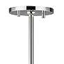 Thumbnail3 of Astrid 24" Wide Polished Nickel and Black 4-Light Chandelier more views