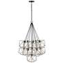 Astrid 33 1/2" Wide Silver Patina 11-Light Cluster Pendant