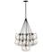 Astrid 33 1/2" Wide Silver Patina 11-Light Cluster Pendant