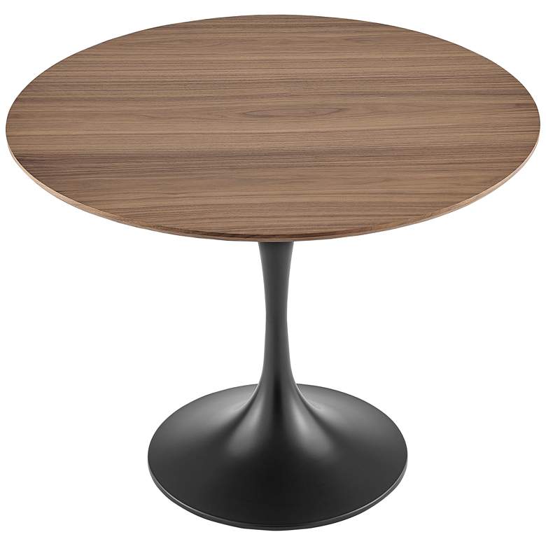 Image 4 Astrid 39 1/2" Wide American Walnut Dining Table more views