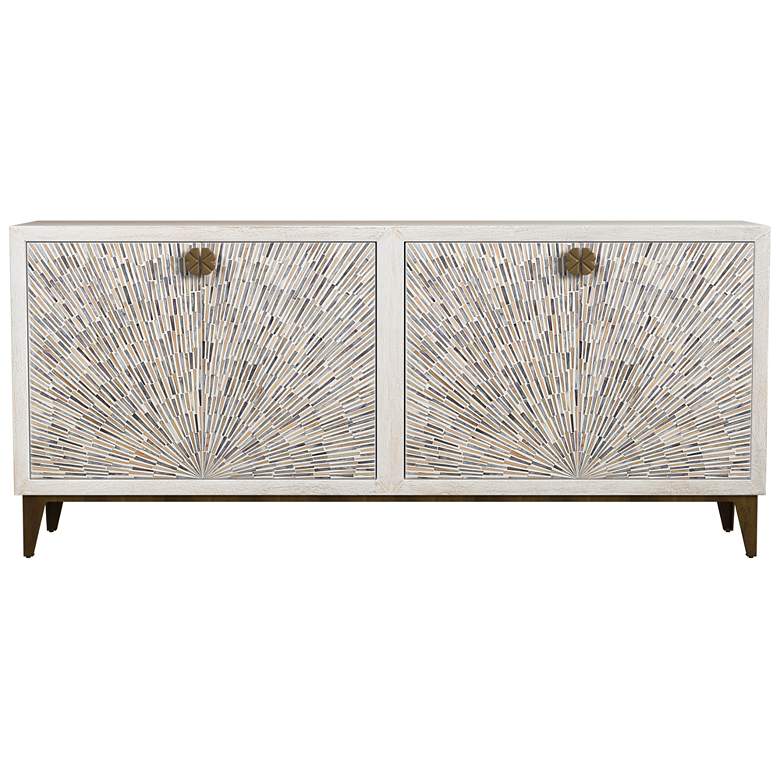 Image 1 Astrid 72" Long White Server