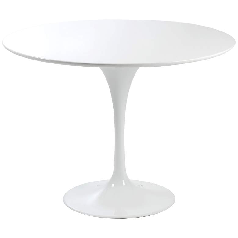 Image 1 Astrid High Gloss White Dining Table