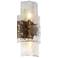 Astridee 14 1/4" High Plating Brass 2-Light Wall Sconce