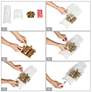 6_Astridee 14 1/4" High Plating Brass 2-Light Wall Sconce more views