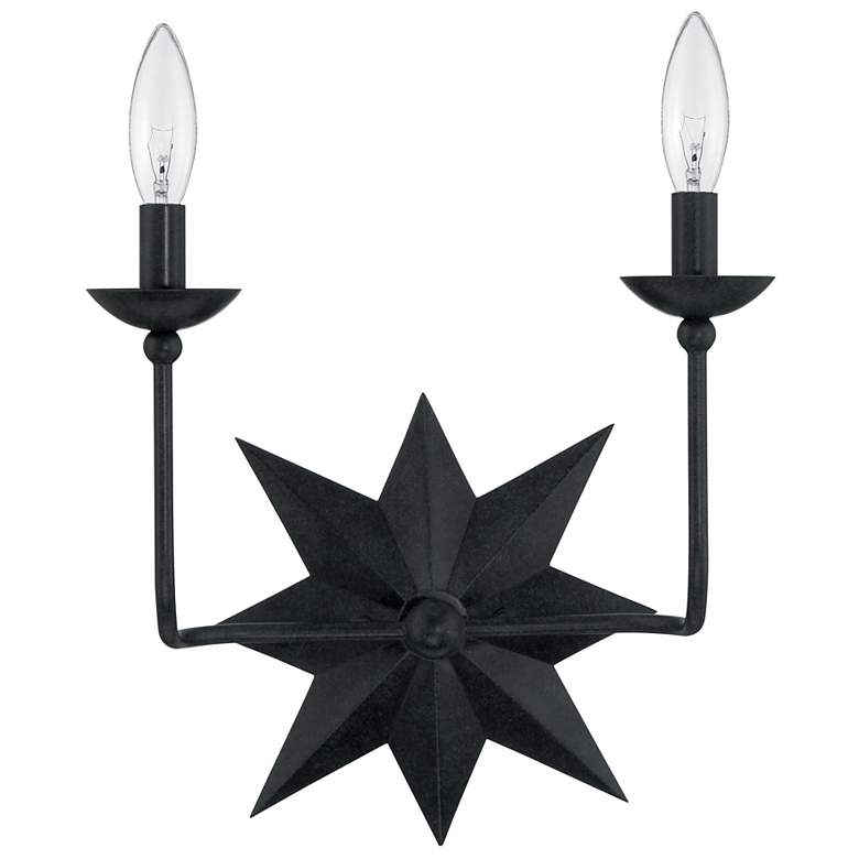Image 2 Astro 2 Light Black Wall Mount