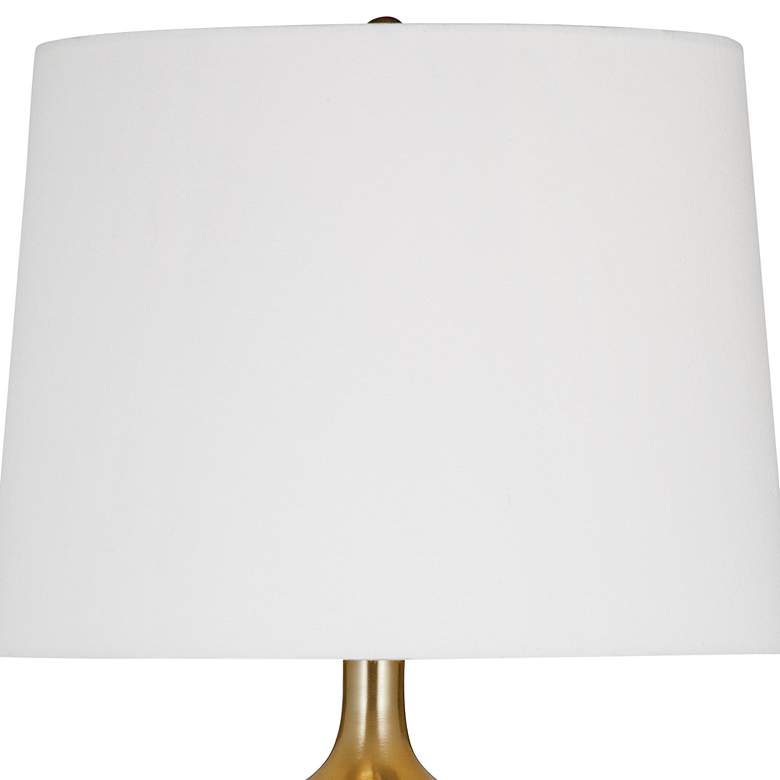 Image 3 Astro 28" Mid-Century Styled Gold Table Lamp more views