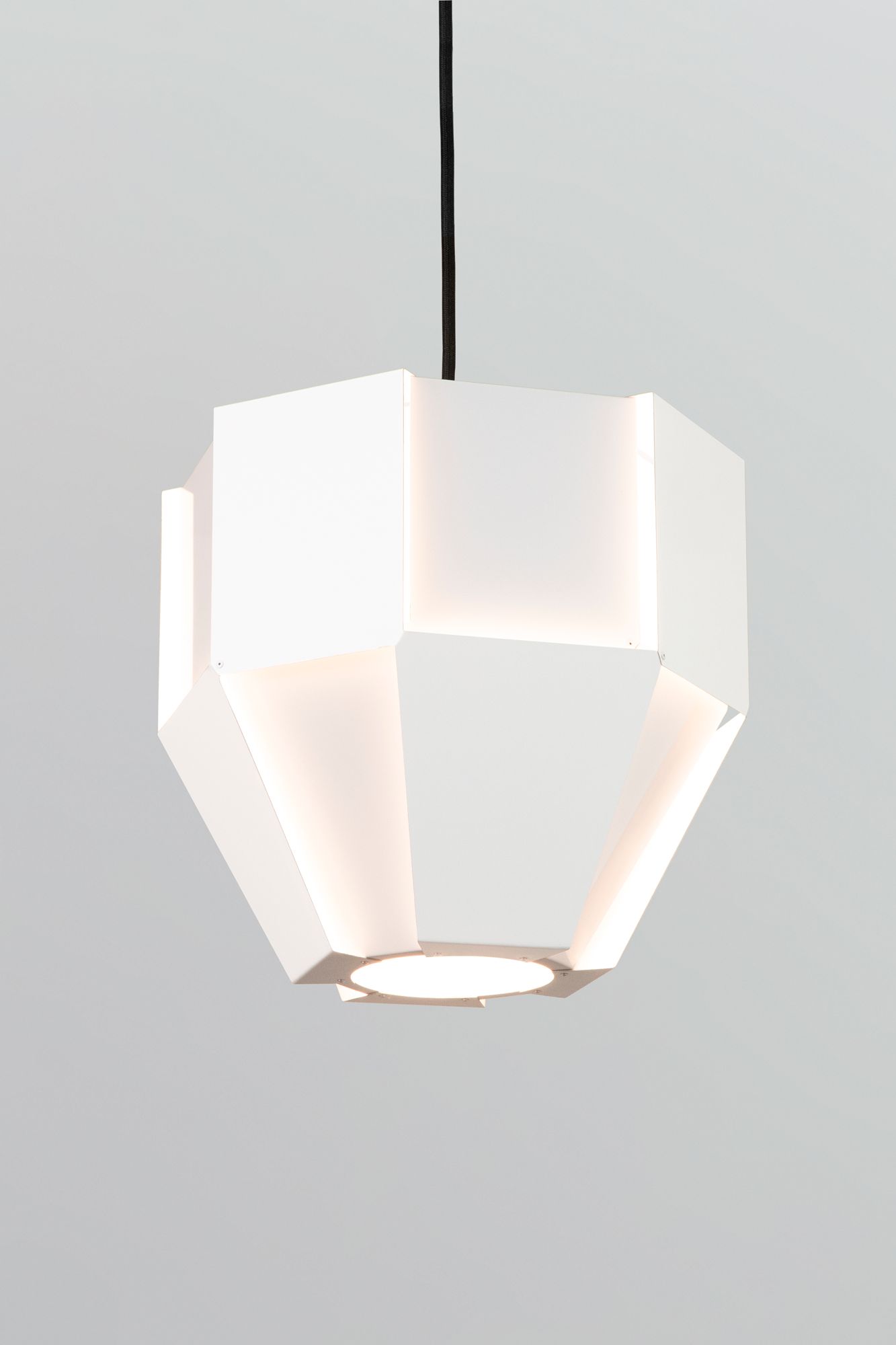 Image 2 Astrum 18.5" Gloss White Pendant more views
