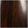 5_Asymmetric  Mango Wood Coffee Table with Conical Base, Walnut Finish more views