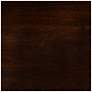 7_Asymmetric  Mango Wood Coffee Table with Conical Base, Walnut Finish more views