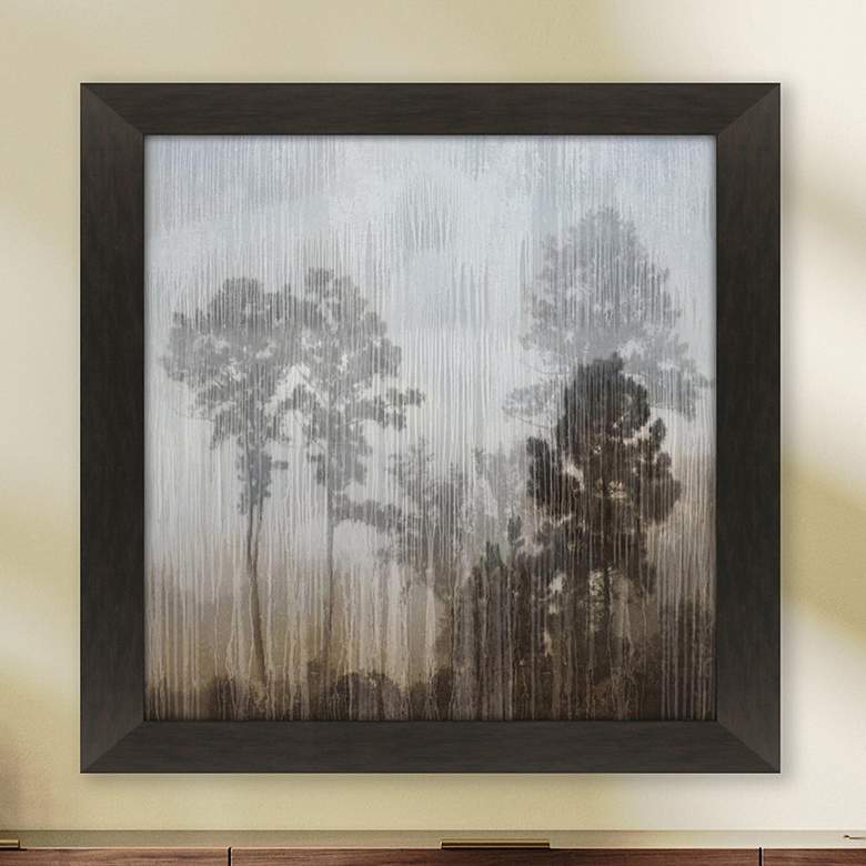 Image 2 At Dawn I 35" Square Framed Giclee Wall Art