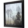 At Dawn I 35" Square Framed Giclee Wall Art in scene