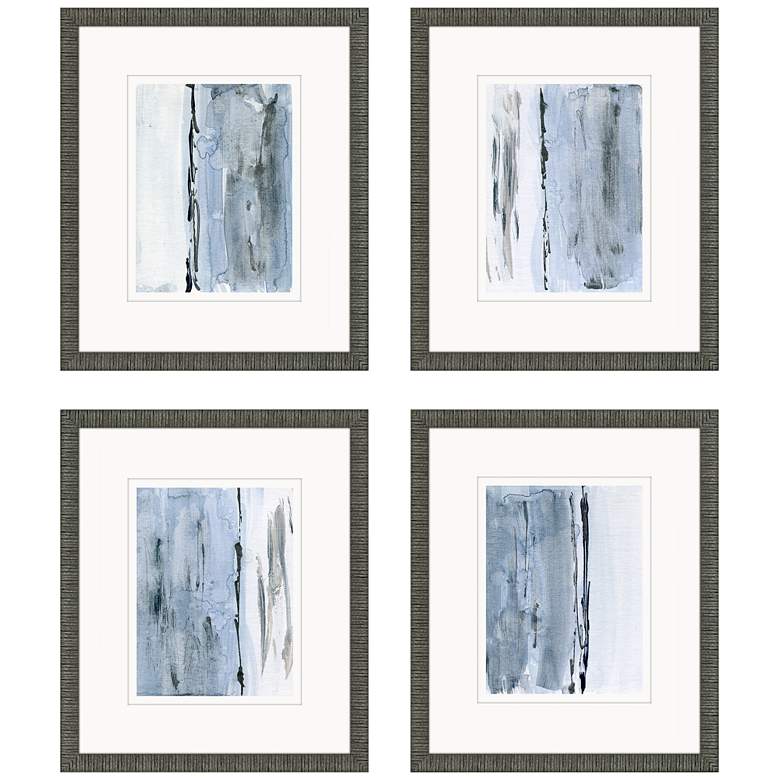 Image 3 At The Dawn 21" High 4-Piece Giclee Framed Wall Art Set